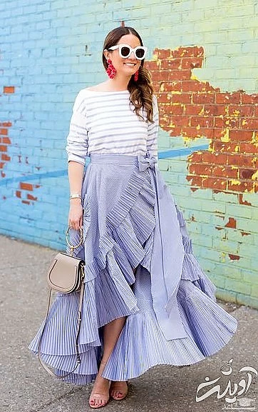 استایل با دامن لنگی